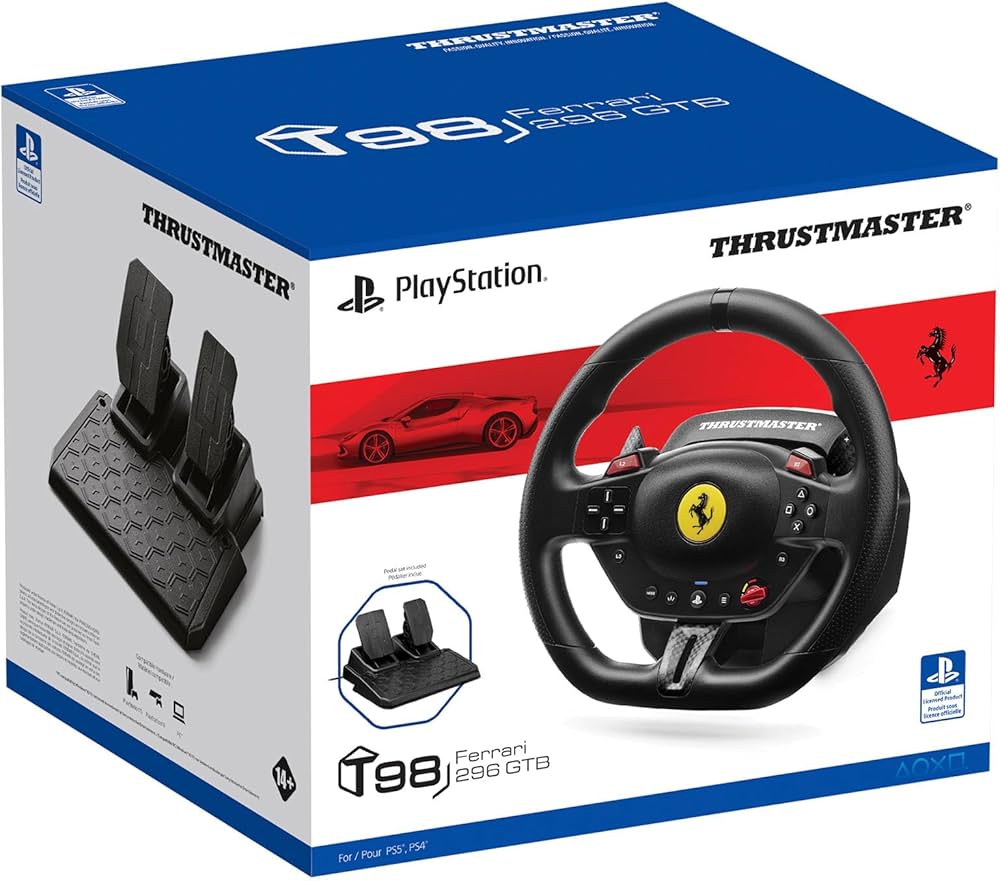 Volante  Gaming Thrustmaster T98-P Ferrari 296 GTB