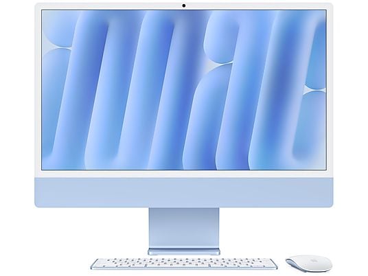 APPLE iMac 24'', Chip M4, 8/10 CPU 8/10 GPU, 16GB, 256/512GB Blu