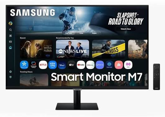SAMSUNG Smart Monitor M7 - M70F MONITOR, 43 ", UHD 4K, 3840 x 2160 Pixel, tempo di risposta 4 ms, refresh rate 60 Hz