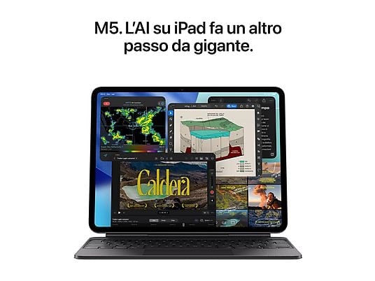 APPLE iPad Pro 13'' M5 Wi‑Fi 256GB con vetro standard - Nero Siderale 256GB