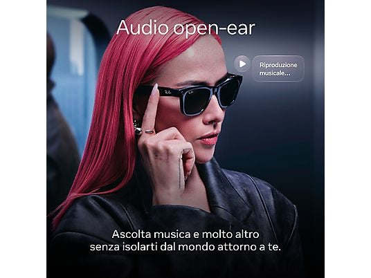 Ray-Ban | Meta Headliner (Gen 2) - Grigio asteroide lucido, Lenti smeraldo Transitions®