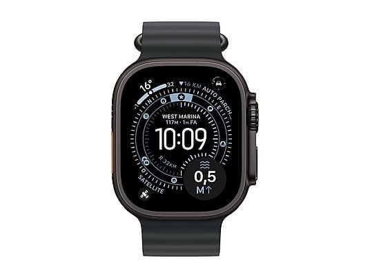 APPLE Watch Ultra 3 GPS + Cellular, Cassa in titanio nero (49 mm) con Cinturino Ocean nero