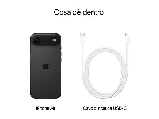 APPLE iPhone Air 256GB Nero siderale