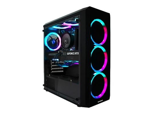 GREED DESKTOP GAMING | MK2 AMD - Pc / Computer Fisso, AMD, AMD Ryzen 7 5700X, GeForce RTX™ 5060, RAM 32 GB, 1000 GB SSD