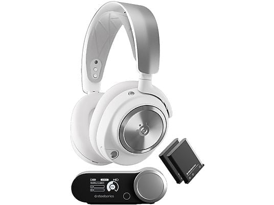 STEELSERIES Arctis Nova Pro WL CUFFIE GAMING, White