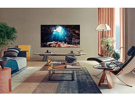 SAMSUNG QE75QN800AT TV QLED, 75 ", UHD 8K, Acciaio inox, Classe G