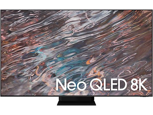 SAMSUNG QE75QN800AT TV QLED, 75 ", UHD 8K, Acciaio inox, Classe G